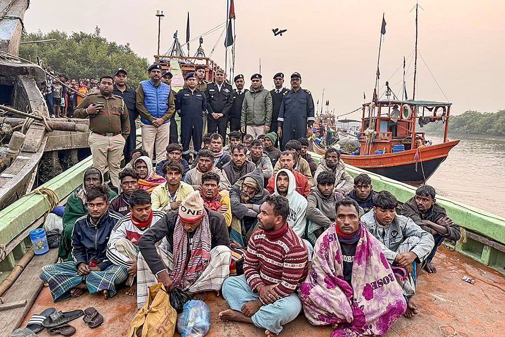 ICG apprehended two Bangladeshi fishing boats