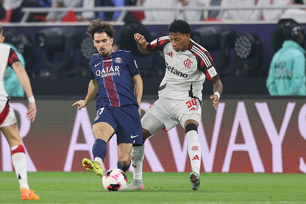 Flamengo Vs PSG Qatar Intercontinental Cup Soccer Final-Vitinha