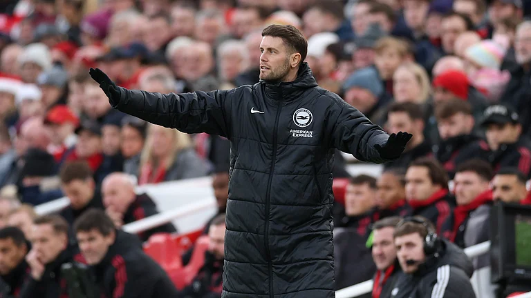 Brighton boss Fabian Hurzeler - Opta