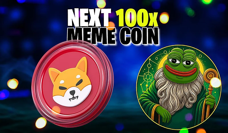 Shiba Inu and Pepe the Frog crypto ad