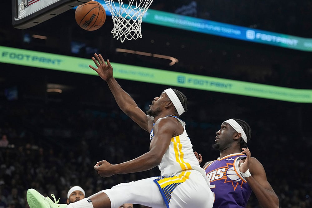 Phoenix Suns Vs Golden State Warriors NBA game-Jimmy Butler III