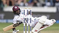 New Zealand Vs West Indies Live Score, 3rd Test Day 3: WI Eye Solid Reply to NZ's Mammoth 1st Innings Total File : WI will push for a massive 1st innings score in reply to NZ's massive 575/8 on Day 3 at the Bay Oval.