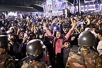 Who Was Sharif Osman Hadi And Why Has His Death Sparked Protests In Dhaka? AP Photo/Mahmud Hossain Opu : Protesters shout slogans in front of the premises of the Prothom Alo daily newspaper after news reached the country from Singapore of the death of a prominent activist Sharif Osman Hadi, in Dhaka, Bangladesh, Friday, Dec. 19, 2025.