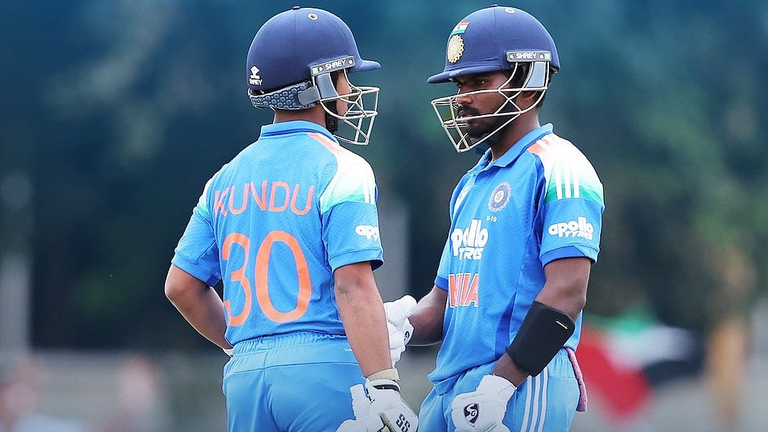 India U19 take on Sri Lanka U19 in the 1st semi-final - ACCMedia1