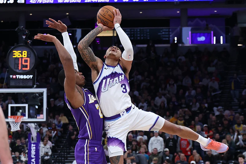 Lakers Vs Utah Jazz Match Player Stats