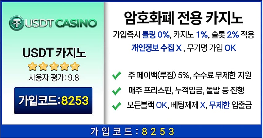 코인 테더 카지노 사이트 순위 2