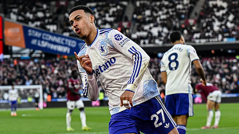 Morgan Rogers scored twice in Aston Villa's victory over West Ham last week. - null