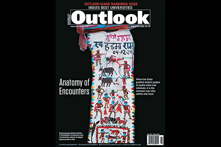 Bullets and Proof: What happens when the State uses illegitimate and disproportionate violence against its own? In this issue of Outlook, we
uncovered the sordid saga of fake encounters - Outlook Archives