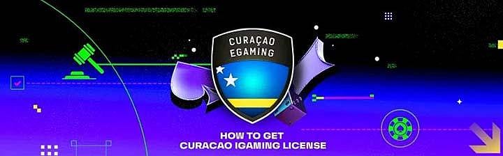 큐라소 e게이밍 라이선스 신청 안내 그래픽