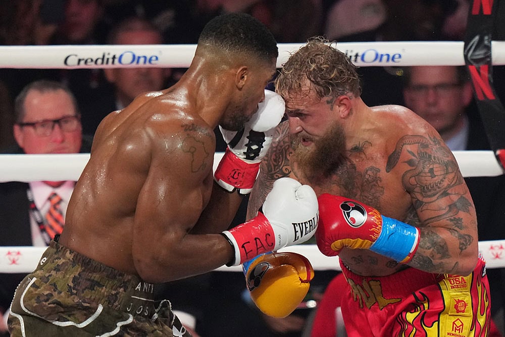 Anthony Joshua Jake Paul Boxing