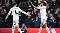 Leeds United 4-1 Crystal Palace, Premier League: Calvert-lewin Continues Fine Form To Pull Hosts Clear Of Bottom Three Calvert-Lewin (right) celebrates with Ampadu