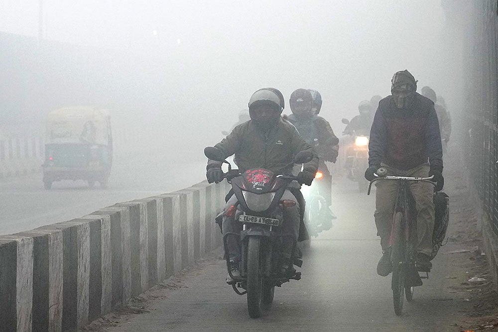 Dense Fog Delhi