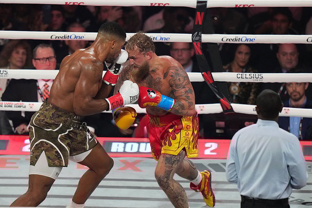 Jake Paul Anthony Joshua Boxing
