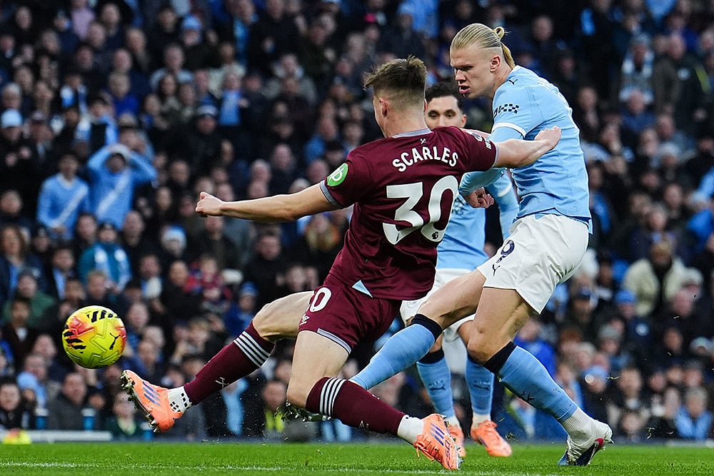 Manchester City Vs West Ham United Premier League match-