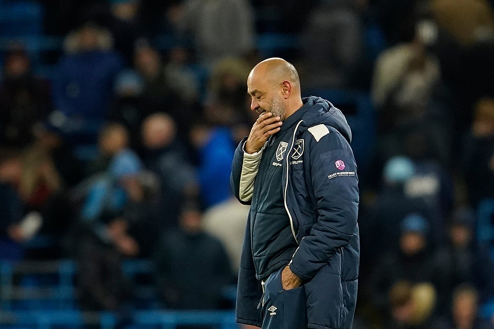 Manchester City Vs West Ham United Premier League match-Nuno Espírito Santo