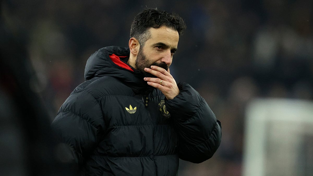 Manchester United head coach Ruben Amorim - null