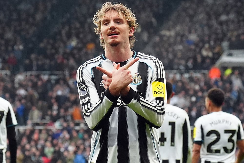 Newcastle United Vs Chelsea English Premier League match-Nick Woltemade