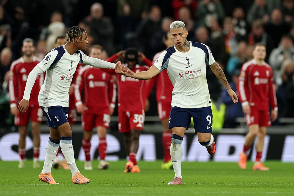 Tottenham Hotspur Vs Liverpool Premier League match-Richarlison