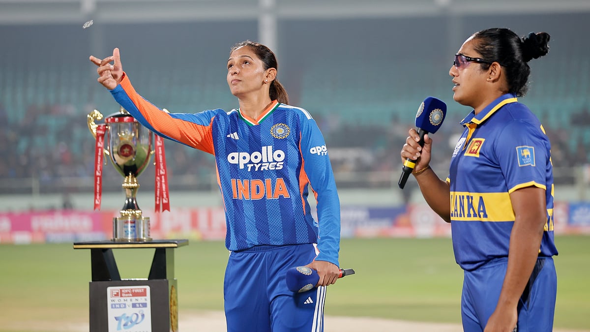 IND W won the toss in the 1st T20I at Visakhapatnam and elected to bowl first. - X/BCCI Women
