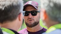 The Ashes 2025-26: England’s Bazball Gamble Falters As Australia Seal Ashes Whitewash | Photo: AP/James Elsby : England head coach Brendon McCullum talks to the media after Australia won the third Ashes Test against England in Adelaide, Australia, Sunday, Dec. 21, 2025.