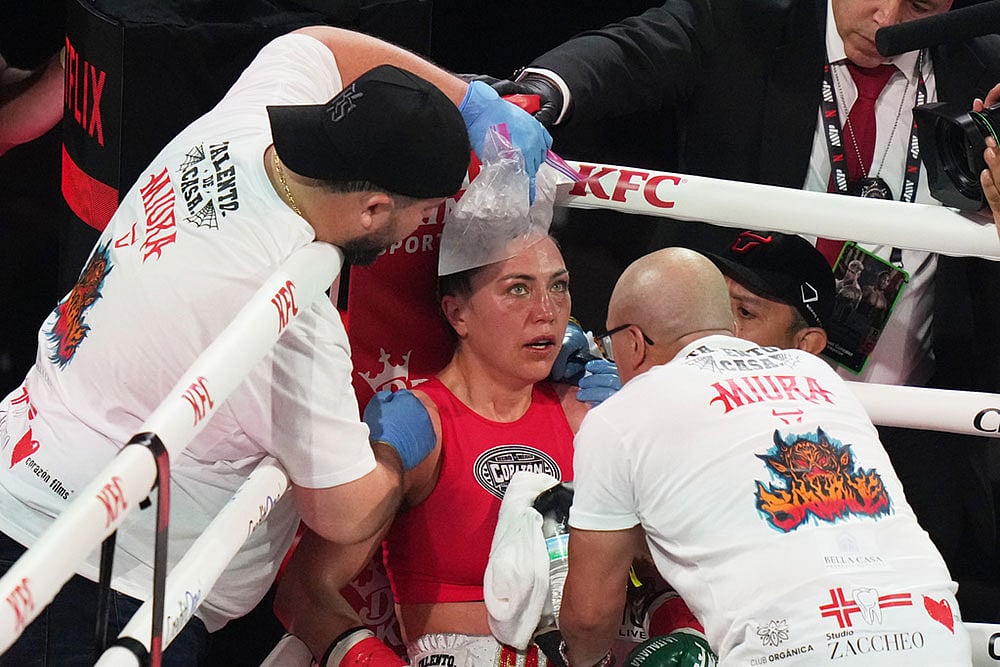 Caroline Dubois Camila Panatta Boxing