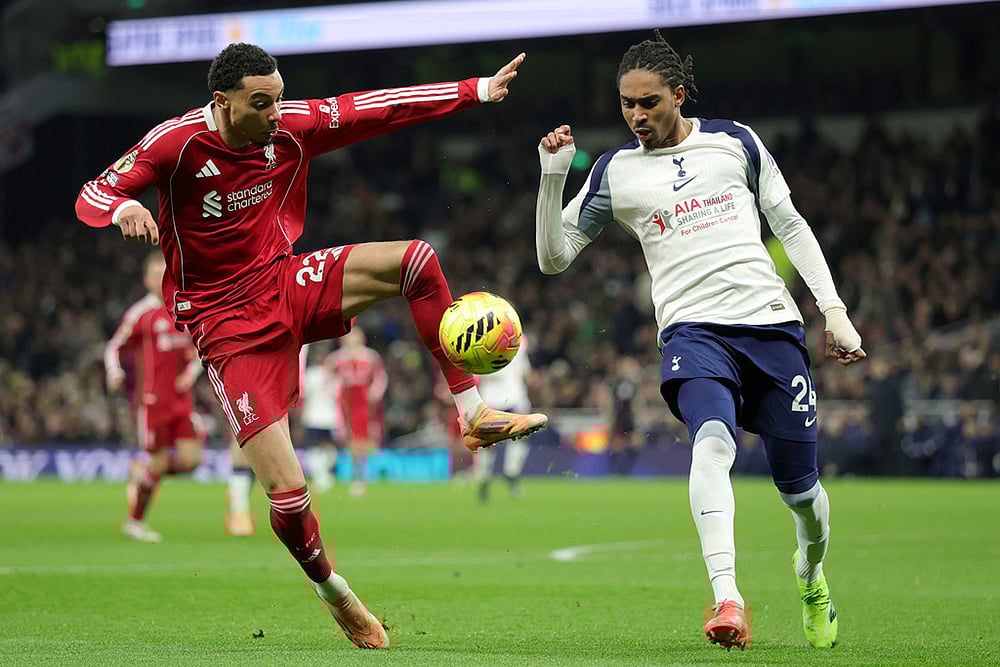 Tottenham Hotspur Vs Liverpool Premier League match-Hugo Ekitike