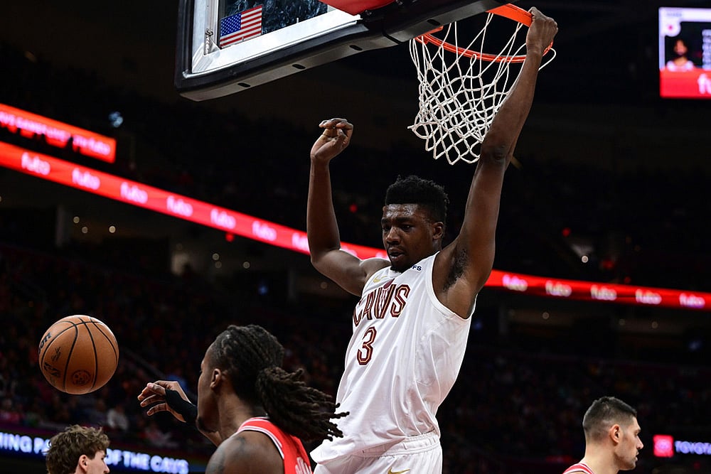 Cleveland Cavaliers Vs Chicago Bulls NBA basketball-Thomas Bryant