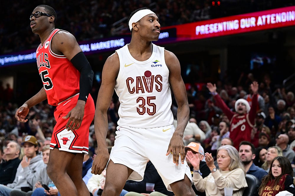 Cleveland Cavaliers Vs Chicago Bulls NBA basketball-NaeQwan Tomlin