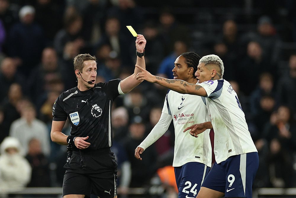 Tottenham Hotspur Vs Liverpool Premier League match-Referee John Brooks