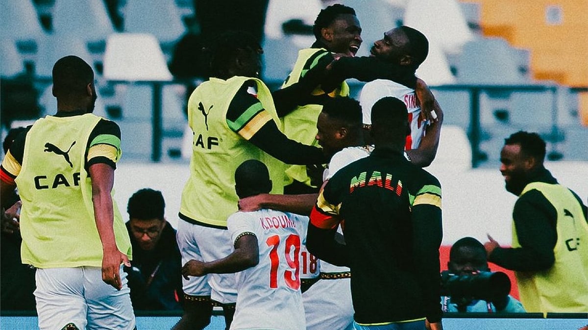 The 2nd match of Group B between Mali and Zambia ended in a 1-1 draw after Paston Daka's last minute goal. - X/AFCON 2025