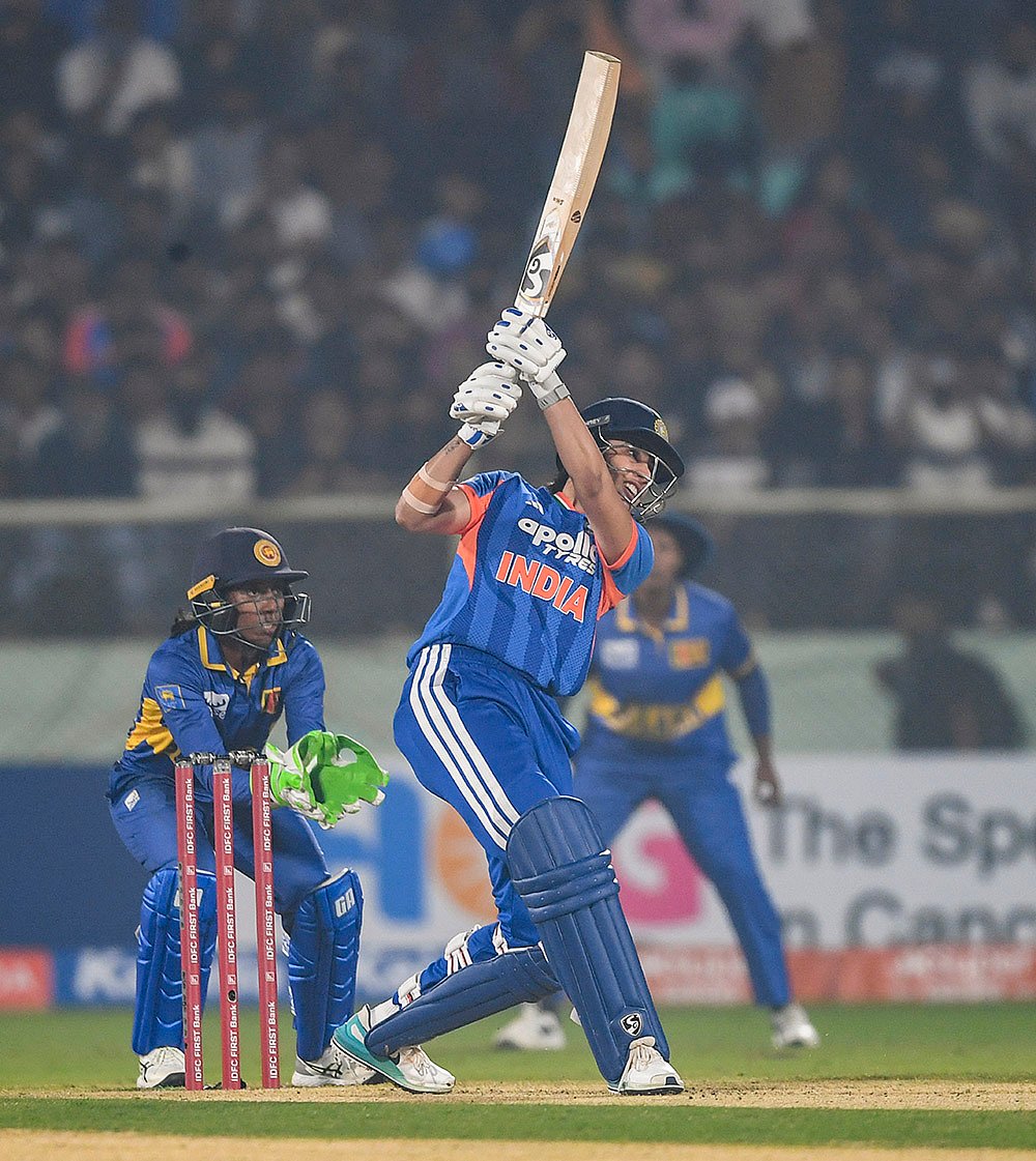 IND W vs SL W 1st T20I Cricket-Smriti Mandhana