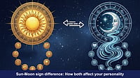 Sun-Moon Sign Difference: How Both Affect Your Personality Sun-Moon Sign Difference: How Both Affect Your Personality