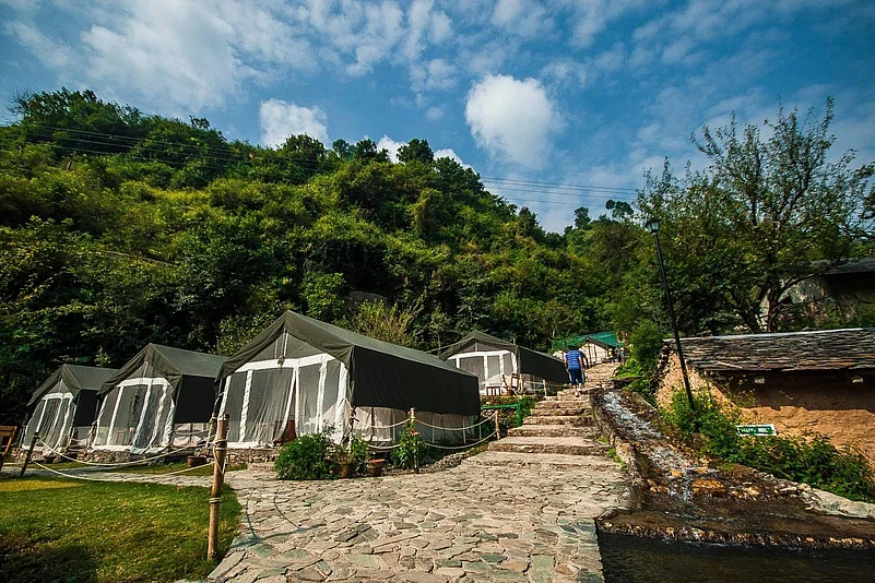 Luxury camping tents