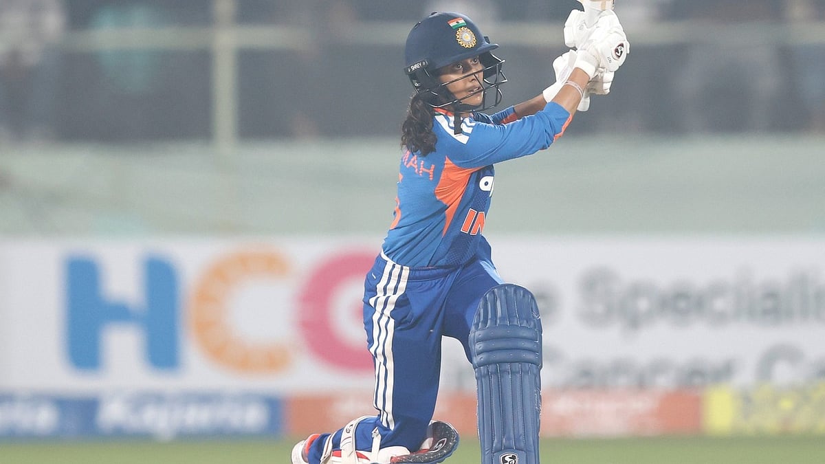 India's Jemimah Rodrigues during the Women's T20I match against Sri Lanka on December 21, 2025. - | Photo: Instagram/indiancricketteam