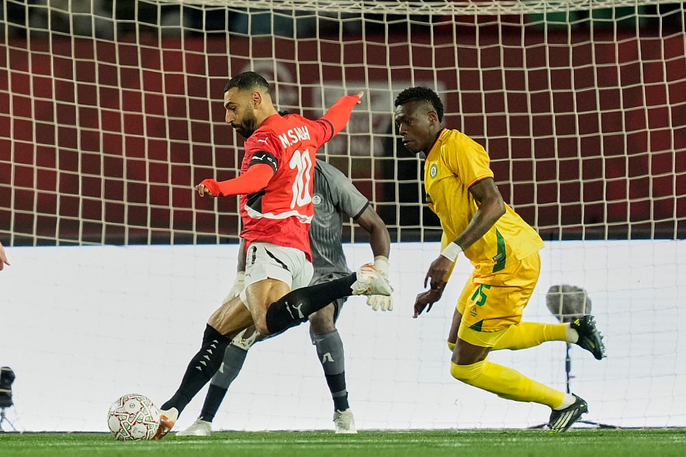 Egypt vs Zimbabwe Africa Cup of Nations Soccer-Mohamed Salah
