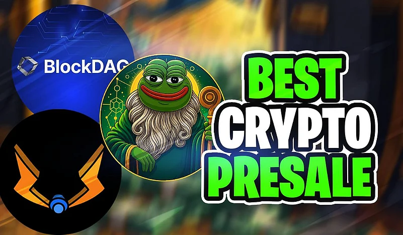 Pepe the Frog BlockDAG presale ad