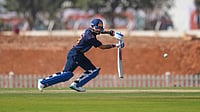 Vijay Hazare Trophy: Ton-Up Virat Kohli Surpasses Sachin Tendulkar, Becomes Fastest To 16000 List A Runs PTI : Virat Kohli plays a shot during the Vijay Hazare Trophy 2025-26 cricket match between Andhra and Delhi, at BCCI Centre of Excellence Ground in Bengaluru.