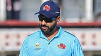 Vijay Hazare Trophy: Rohit Sharma Hammers His Fastest List A Hundred Upon Domestic Comeback PTI : Rohit Sharma in action during the Vijay Hazare Trophy match between Mumbai and Sikkim at Sawai Mansingh Stadium in Jaipur.