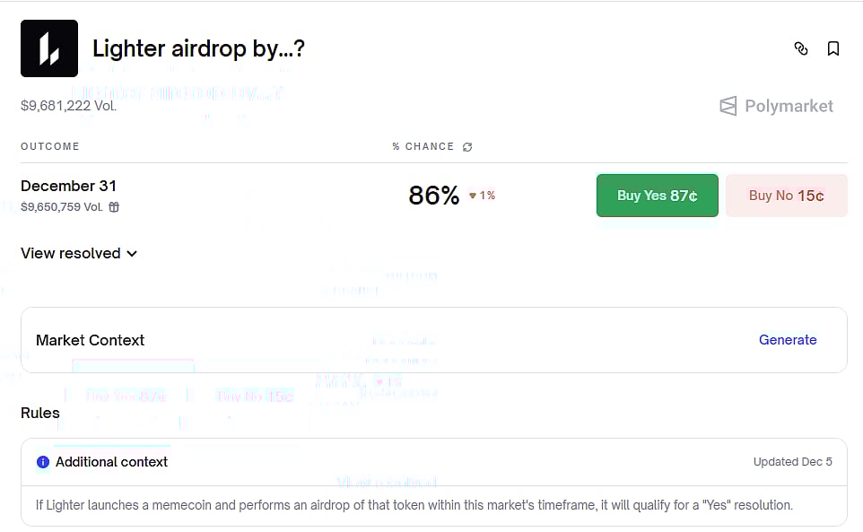 Crypto airdrop dashboard showing user balance, progress at 86%, and claim status
