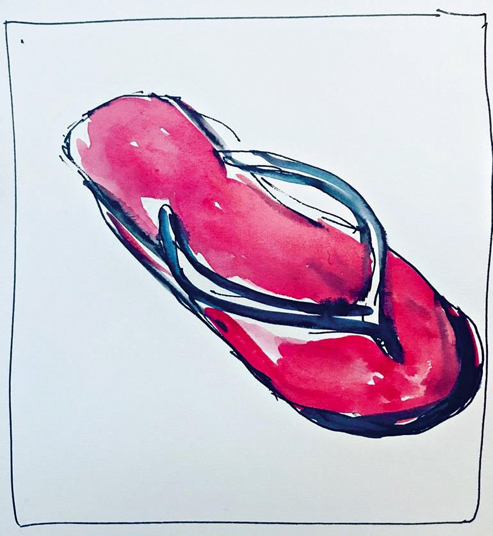 Artwork by Amitava Kumar