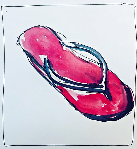 Artwork by Amitava Kumar