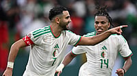 AFCON 2025-26: 'This wasn't About Answering Criticism', Riyad Mahrez Reacts After Netting Brace Against Sudan Opta : Riyad Mahrez celebrates after scoring in Algeria's win over Sudan