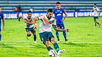 | Photo: FSDL/ISL : Mumbai City FC during the previous ISL season 