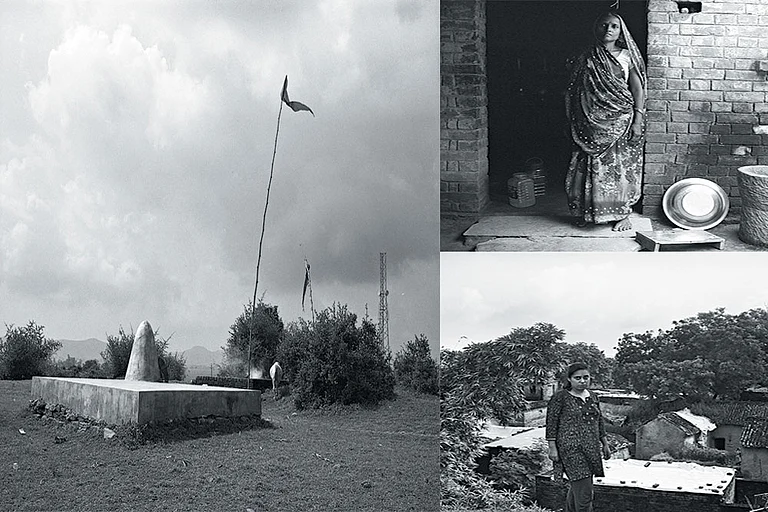 Real/Memory: These three photographs show village Nindaur in Ara district of Bihar and are connected to my own imagination of what this village would look like. - | Photos: Sarojini Lewis