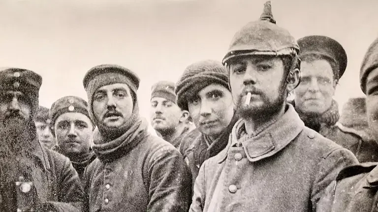 The 1914 Christmas Truce was depicted in the 2005 war drama film 'Joyeux Noel'. - FIFA Museum website