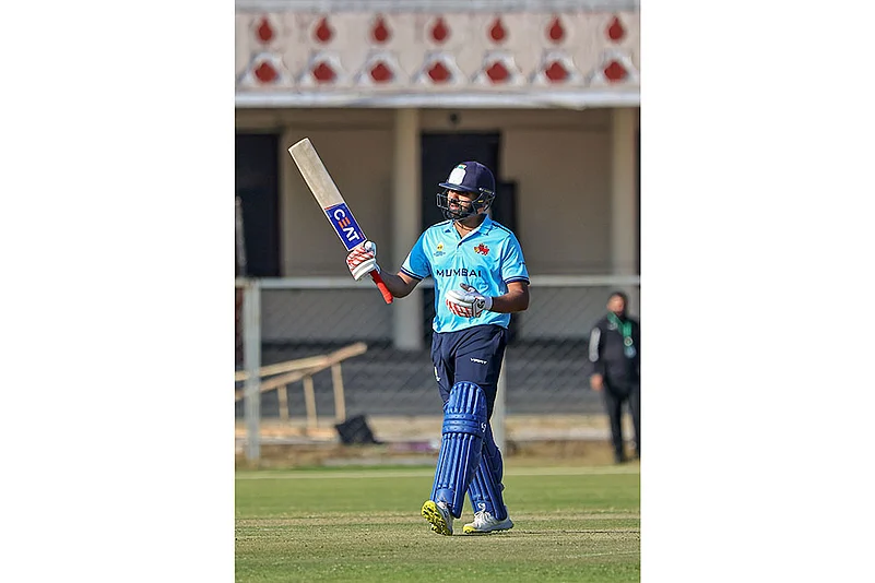 Vijay Hazare Trophy: Sikkim vs Mumbai Rohit Sharma