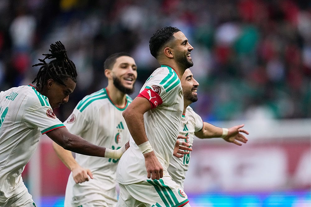 Algeria vs Sudan Africa Cup of Nations Soccer-Riyad Mahrez