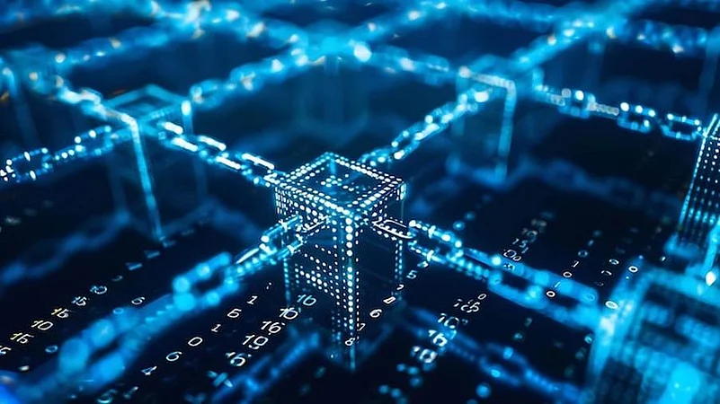 Blockchain Technology Graphic