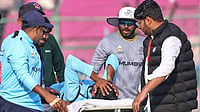 Vijay Hazare Trophy Round 2 Highlights: Raghuvanshi Taken To Hospital After Collision; Delhi Snatch Thrilling Win Photo: PTI : Angkrish Raghuvanshi being taken off the field on a stretcher after an injury during the Vijay Hazare Trophy 2025-26 cricket match between Mumbai and Uttarakhand, at Sawai Mansingh Stadium in Jaipur.