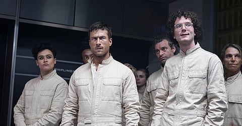 A still from ‘The Running Man’ (2025)